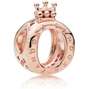 Charm Pandora couronné Rose 49€